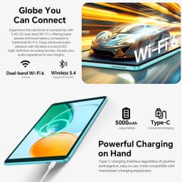 Teclast P85 Android 15 Tablet 8 Inch IPS 3+6GB RAM 64GB ROM A333 5-core Widevine L1 Wi-fi 6 Type-C 5000mAh Tablet PC Metal Body