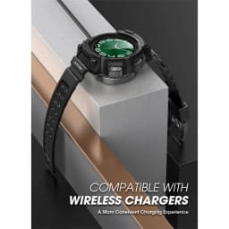 SUPCASE For Samsung Galaxy Watch 6 Classic Case 47mm 2023 UB Pro Rugged Protective Case with Strap Bands & 2Pcs Screen Protector