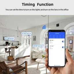 Tuya Smart 1 2 3 4 Phase Din Rail WIFI Circuit Breaker Smart Home Switch,63A MCB,Overload Short Circuit Protection,Alexa Remote