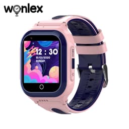 Wonlex Kids Smart Watch WiFi GPS LBS Tracker 4G Video Camera Phone Watch KT24SPlus Android8.1 Whatsapp