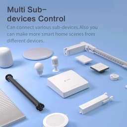 Zemismart Matter Zigbee Thread Hub Smart Home Bridge Matter Gateway Work with Tuya App Support Google Home Smartthings HA