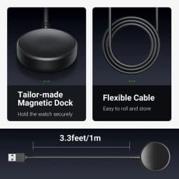 10PCS Charger Cable for Samsung Galaxy Watch 6/5/5Pro/4 Classic 41mm 46mm Active 2 40mm 44mm USB Wireless Charging Dock