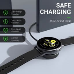 10PCS Charger Cable for Samsung Galaxy Watch 6/5/5Pro/4 Classic 41mm 46mm Active 2 40mm 44mm USB Wireless Charging Dock