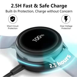 10PCS Charger Cable for Samsung Galaxy Watch 6/5/5Pro/4 Classic 41mm 46mm Active 2 40mm 44mm USB Wireless Charging Dock