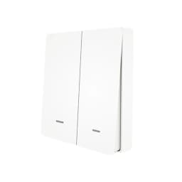IHSENO Tuya ZigBee Smart Scene Switch Wireless Free Sticker Wall Scene Switch Push Button Battery Powered Transmitter Smart Life