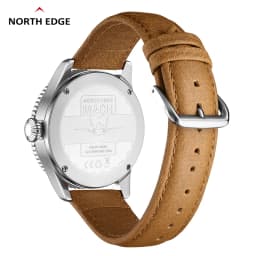 NORTH EDGE 2024 MACH Solar Power Quartz Watch Men's Pilot Sports Wristwatches Luminous Enviormentally Clock Men Waterproof 50M