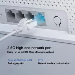 XIAOMI Router BE5000 WiFi 7 5011Mbps 2.5GHz Network Port 512MB Memory Dual Broadband Access Network Security Protection CN
