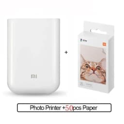 Xiaomi mijia AR Printer 300dpi Portable Photo Mini Pocket With DIY Share 500mAh picture printer pocket printer work with mijia