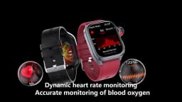 2026 New Body Fat Analysis Health Smart Watch For Men Women ECG Heart Uric Acid Blood Pressure 2.0" AMOLED Clock Call Smartwatch