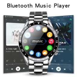 LIGE 2026 Smart Watch For Men Full Circle Touch Screen Bluetooth Call Men Smartwatch Waterproof Sport Activity Fitness Watch+Box