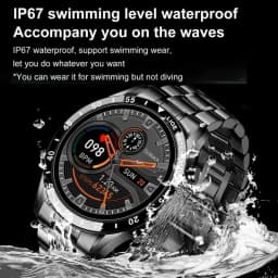 LIGE 2026 Smart Watch For Men Full Circle Touch Screen Bluetooth Call Men Smartwatch Waterproof Sport Activity Fitness Watch+Box