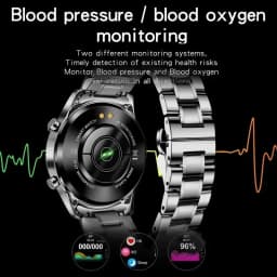 LIGE 2026 Smart Watch For Men Full Circle Touch Screen Bluetooth Call Men Smartwatch Waterproof Sport Activity Fitness Watch+Box