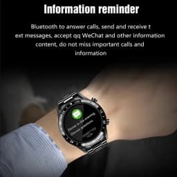 LIGE 2026 Smart Watch For Men Full Circle Touch Screen Bluetooth Call Men Smartwatch Waterproof Sport Activity Fitness Watch+Box