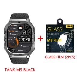 2025 Original KOSPET TANK M3 Smart Watch Men Smartwatch For Women 480mAh Digital Fitness AMOLED AOD Bluetooth Waterproof Watches