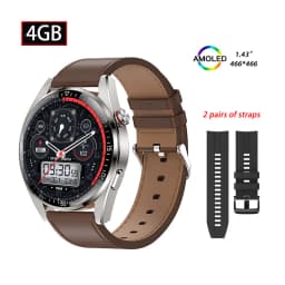 Z30 Pro Smart Watch Men Women Waterproof Wrist Watches 1.43" AMOLED Smartwatch Men Fitness Bracelet Local Music Wristwatch Clock