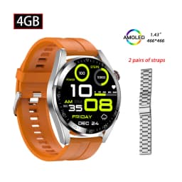 Z30 Pro Smart Watch Men Women Waterproof Wrist Watches 1.43" AMOLED Smartwatch Men Fitness Bracelet Local Music Wristwatch Clock