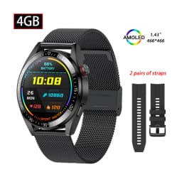 Z30 Pro Smart Watch Men Women Waterproof Wrist Watches 1.43" AMOLED Smartwatch Men Fitness Bracelet Local Music Wristwatch Clock