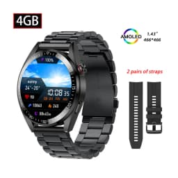 Z30 Pro Smart Watch Men Women Waterproof Wrist Watches 1.43" AMOLED Smartwatch Men Fitness Bracelet Local Music Wristwatch Clock