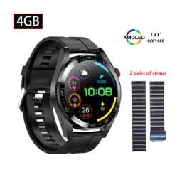 Z30 Pro Smart Watch Men Women Waterproof Wrist Watches 1.43" AMOLED Smartwatch Men Fitness Bracelet Local Music Wristwatch Clock