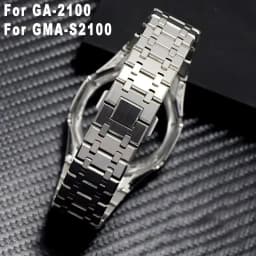 Gen4 Modification Kit for Casioak GA-2100 4th Generation Metal Watch & Rubber Watch Strap for G Shock Mod Kit GA2100 GA2110