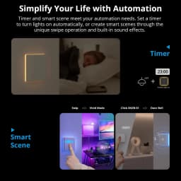 SONOFF Ultimate T5 Smart Wall Switch TX Full Touch Access LED Light Edge Multi-Sensory EWeLink Remote Control Via Alexa Google