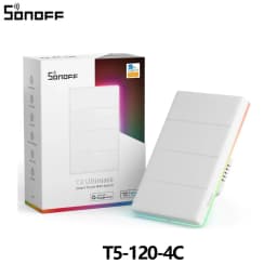 SONOFF Ultimate T5 Smart Wall Switch TX Full Touch Access LED Light Edge Multi-Sensory EWeLink Remote Control Via Alexa Google