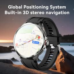 4G Full Network GPS Smart Watch 720*720 AMOLED 2100mah 16GB+256GB RAM Camera Video Call WIFI Google APPS Download 5G Smartwatch