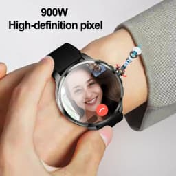 4G Full Network GPS Smart Watch 720*720 AMOLED 2100mah 16GB+256GB RAM Camera Video Call WIFI Google APPS Download 5G Smartwatch