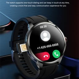 4G Full Network GPS Smart Watch 720*720 AMOLED 2100mah 16GB+256GB RAM Camera Video Call WIFI Google APPS Download 5G Smartwatch