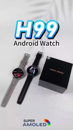 4G Full Network GPS Smart Watch 720*720 AMOLED 2100mah 16GB+256GB RAM Camera Video Call WIFI Google APPS Download 5G Smartwatch