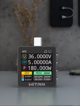 WITRN K2 INA226 36V Voltage and Current Meter USB Tester PD3.1 Fast Charging Protocol Detection Decoy 28V EPR