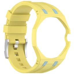 Silicone Replacement Watch Strap For Swatch X Ap Royal Pop Wrist Band Crown 12 O'clock / 3 O'clock Direction Watch Accessories