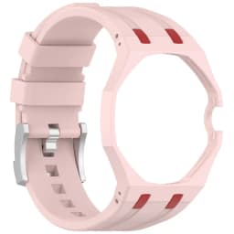 Silicone Replacement Watch Strap For Swatch X Ap Royal Pop Wrist Band Crown 12 O'clock / 3 O'clock Direction Watch Accessories