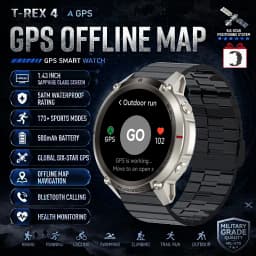 2026-Top Accurate GPS Smart Watch Offline Maps Download Compass Tracking 5ATM Waterproof Tactics Sport Smart Bracelet Men Gift