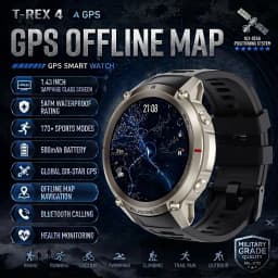 2026-Top Accurate GPS Smart Watch Offline Maps Download Compass Tracking 5ATM Waterproof Tactics Sport Smart Bracelet Men Gift