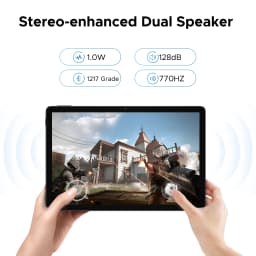 Doogee U11 Android 16 2-in-1 Smart Tablet Pc Gemini Ai 16Gb Ram(4+12) 128Gb Rom 8580Mah Battery Dual Speaker Supports Widevine L1 11" Ultra-Clear 90Hz Display Tablet Pc