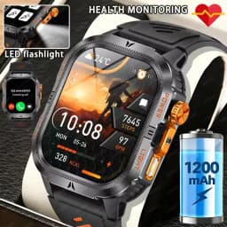 The 2026 New Smartwatch Features a 2.01-Inch High-Definition Screen and a 1200mAh Large Battery That Can Store Up to 40 Hours of
