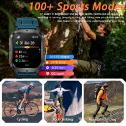 The 2026 New Smartwatch Features a 2.01-Inch High-Definition Screen and a 1200mAh Large Battery That Can Store Up to 40 Hours of