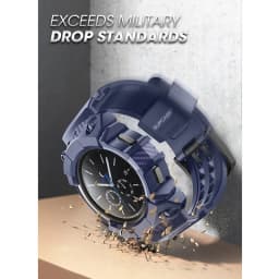 For Samsung Galaxy Watch 4 Classic Case 46mm (2021 Release) SUPCASE UB Pro Rugged Protective Cover with Watch Strap Bands