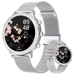 LIGE Fashion Smart Watch For Lady Bluetooth Call Blood Pressure DIY Custom Dial Sport Bracelet Waterproof Men Smartwatch Women