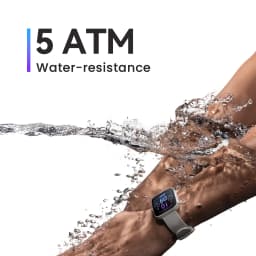 Amazfit Bip 3 Smartwatch For Men Women Birthday Gift Blood-oxygen Saturation Measurement 5ATM Waterproof 60 Sports Modes95New
