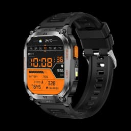 New Ciberer QX18 GPS Smart Watch Ultra-large 2.01''Display Built-in GPS Compass & Altimeter Health & Fitness Tracking Smartwatch