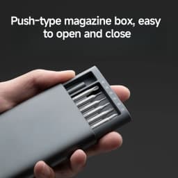 Mijia Precision Screwdriver Set Household Multi-function Repair Disassembly Tool Magnetic Suction Head Aluminum Alloy Box