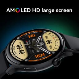 For IOS Android Real AMOLED Smart Watch Women 1.43 inch GPS Sport Screen Always Display NFC Bluetooth Call Smartwatch 2024
