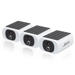ANRAN 2/3/4 PCS Outdoor Wireless WIFI Camera 2.4G 3MP Battery Solar Security Camera Floodlight Color Night Vision Local Alarm