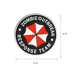 Umbrella Corporation PVC 3D Rubber Badge Military Tactical Patch