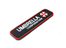 Umbrella Corporation PVC 3D Rubber Badge Military Tactical Patch
