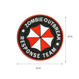 Umbrella Corporation PVC 3D Rubber Badge Military Tactical Patch