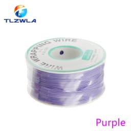 30AWG 0.5MM PCB Flying Jumper Wire OK Line Wrapping Wrap Flexible Insulation Tin-Plated 250Meter 820FT Single Conductor