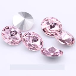 Fantastic 6/8/10/12/14/16/18/25MM Rivoli Cabochons Round Fancy Rhinestone Crystal For Applique Clothing Garment Decoration Bead